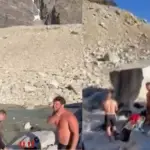 Sujetos en la zona protegida en Torres del Paine, Captura de pantalla 