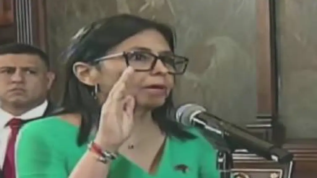 Delcy Rodríguez asumió como presidenta interina de Venezuela - Captura de pantalla 