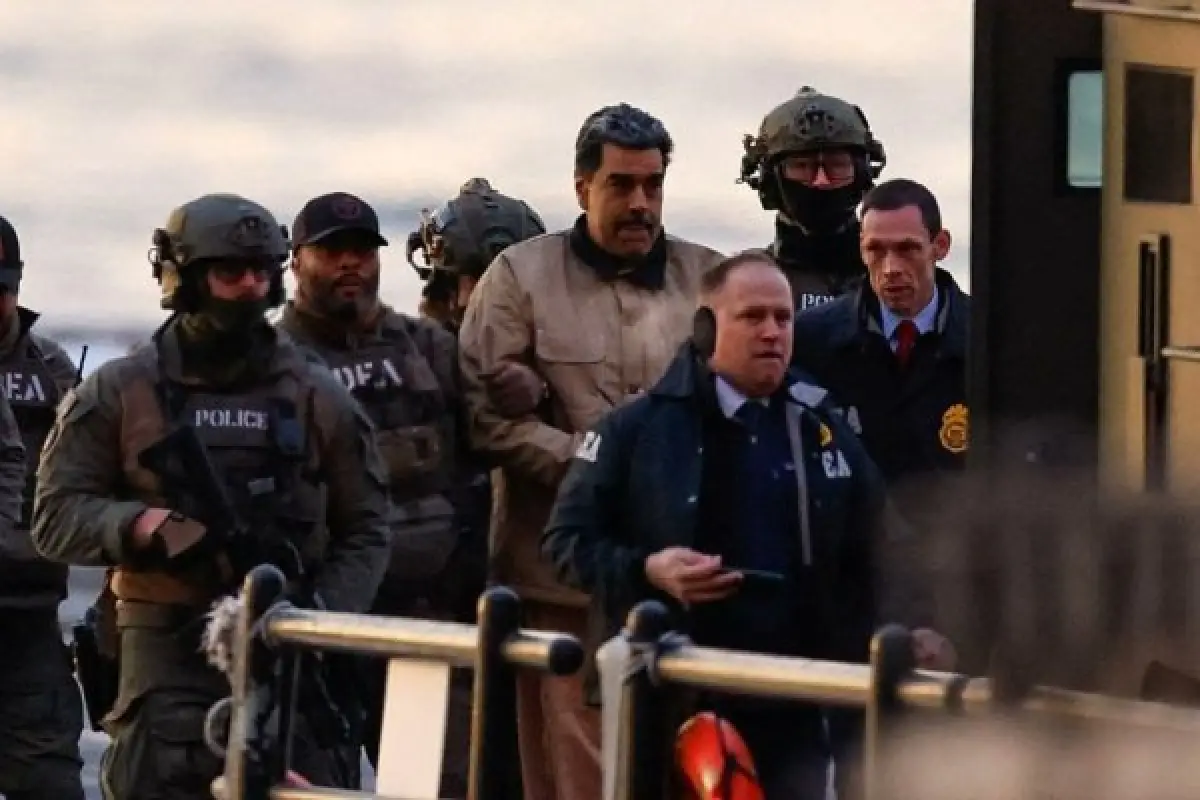 Maduro llega al tribunal de Nueva York, Google