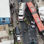 Terrible accidente en Peñalolén, red X