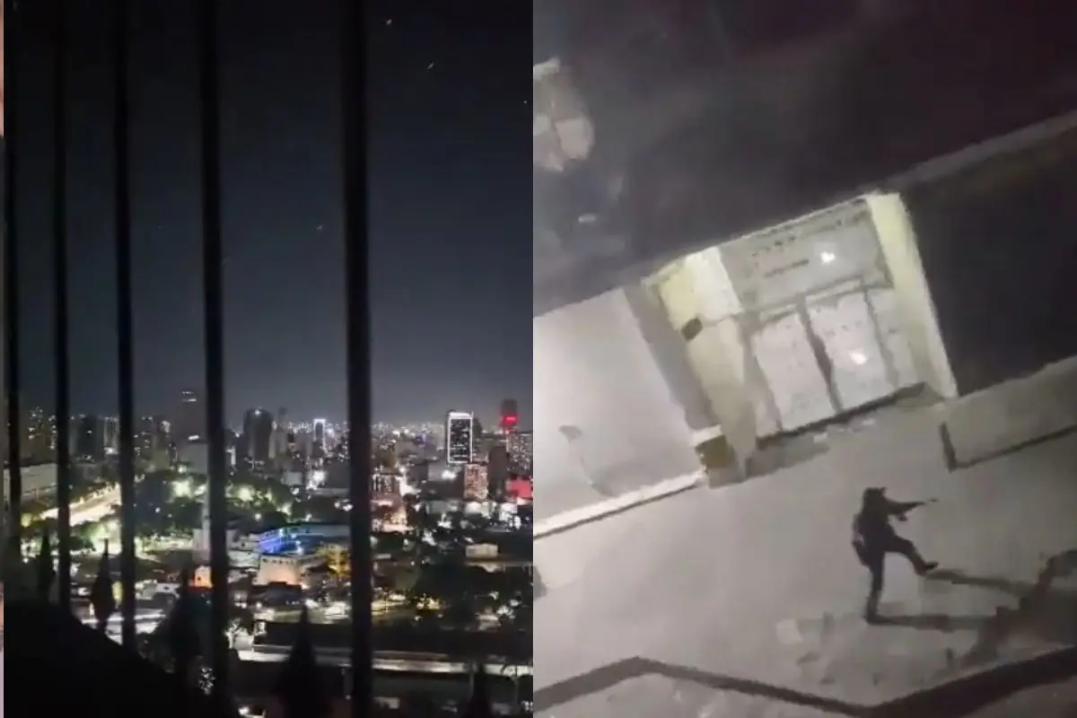 Intensa balacera en Caracas, Captura