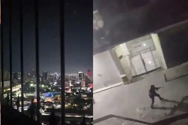 Intensa balacera en Caracas ,Captura