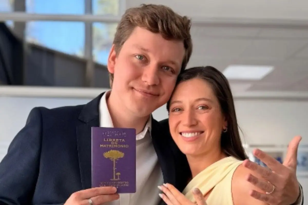 Darynka Marcic se casó este viernes 2 de enero, Instagram