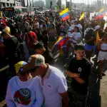 Venezolanos celebran en Chile , Redes sociales | X