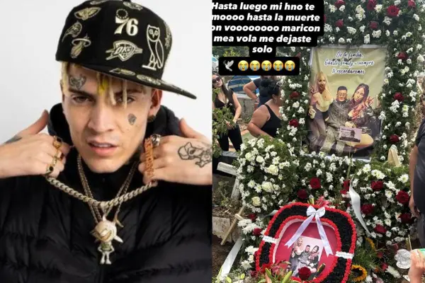 Maricianeke llora la partida de su mejor amigo ,Captura