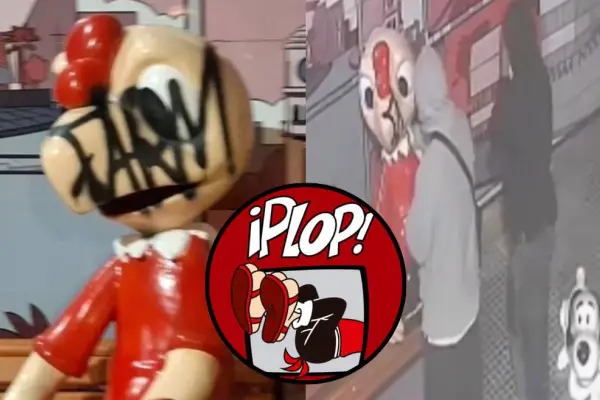 Estatua de Condorito volvió a ser vandalizada en Concepción ,Redes sociales | X