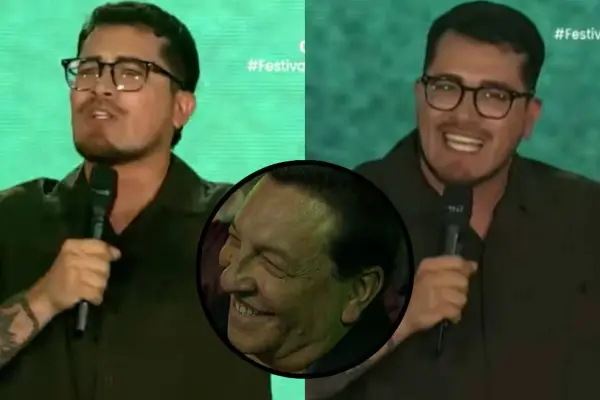 Claudio Michaux en el Festival de Las Condes ,Captura | CHV