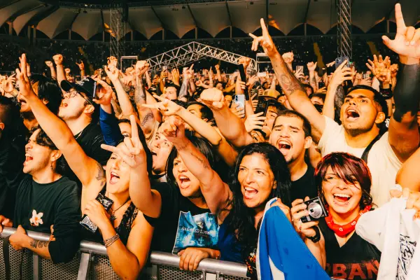 Público presente en el concierto de Avenged Sevenfold y Mr. Bungle | Santiago, enero 2026 ,@guilleasalazar