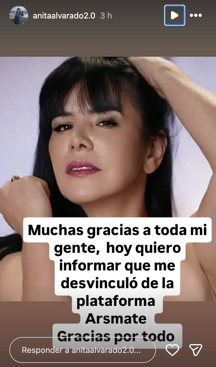 Anita Alvarado dijo adiós al contenido erótico - Instagram