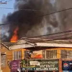Incendio afecta a viviendas en Lo Prado,  Rodrigo Pino | RBB