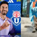 Juan Martín Lucero fue presentado en la U , Universidad de Chile