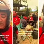 Repartidores de comida ayudan a afectados de Penco, Chilevisión