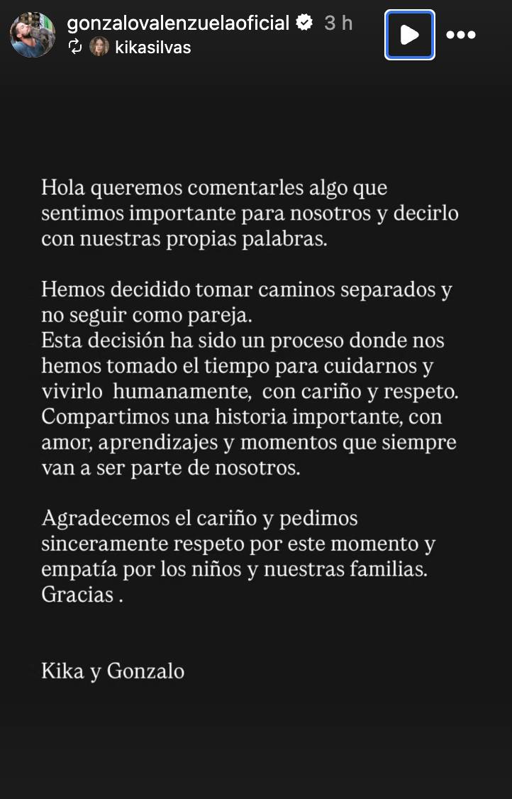 Gonzalo Valenzuela - Instagram