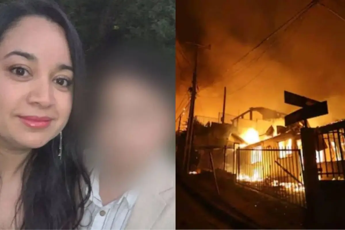 La dramática historia de Martín, el niño de 10 años que salvo a su madre y hermanas de incendio en Penco, Redes sociales | X