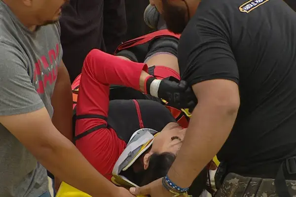 La fuerte caída de Pops en ''El Internado'' ,Cedida | Mega