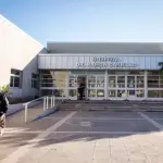 Hospital en el que se encontraba internado el hombre afectado, Santiago Tagua/El Editor Mendoza