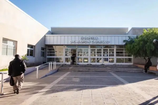 Hospital en el que se encontraba internado el hombre afectado ,Santiago Tagua/El Editor Mendoza