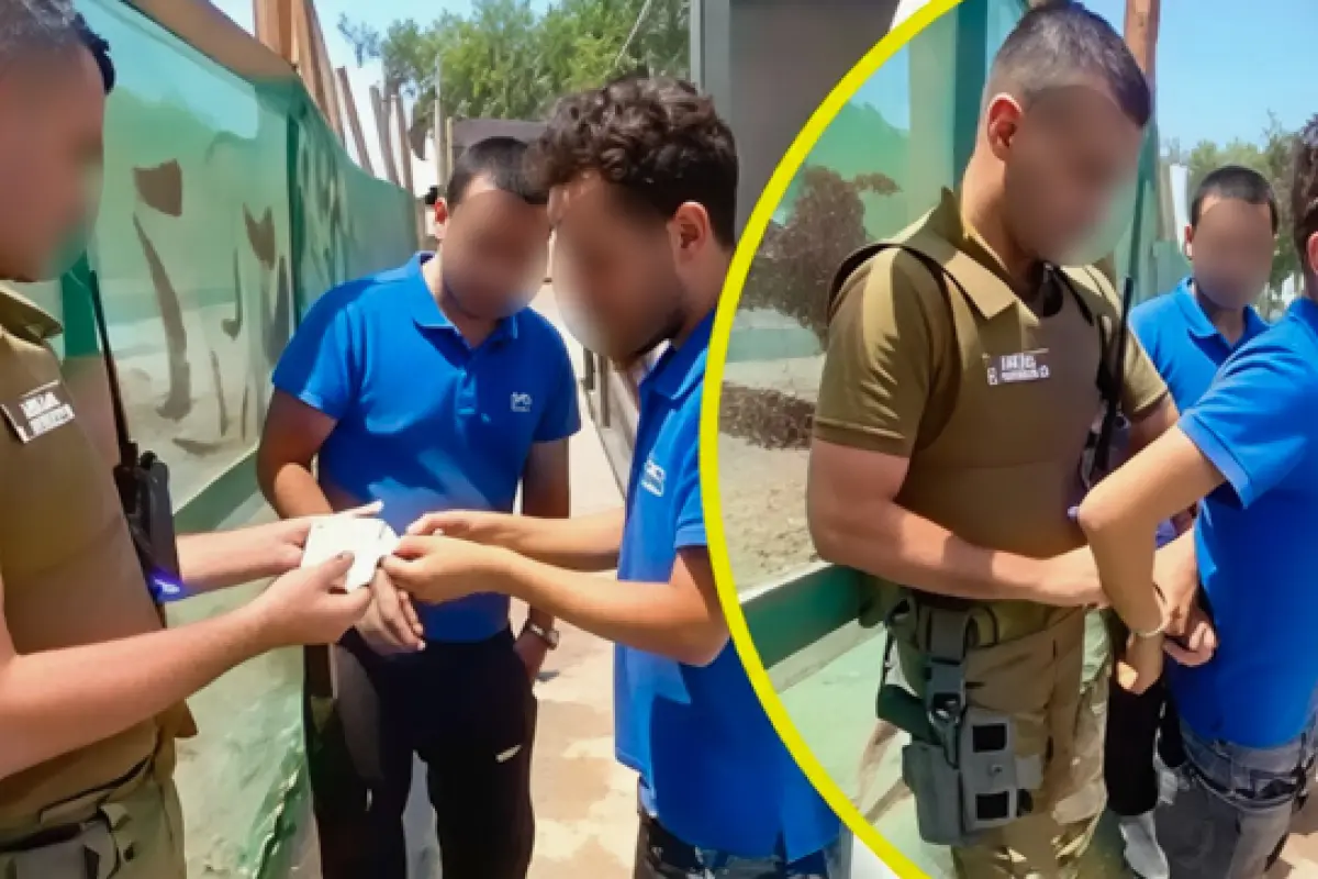 Sujetos terminan presos por cohecho, Cedida (Tropezón)