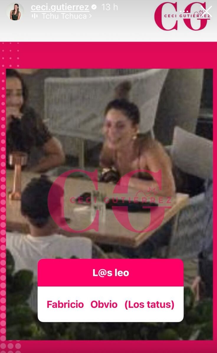 Mariela Román fue captada junto a misterioso galán - Cecilia Gutiérrez | Instagram