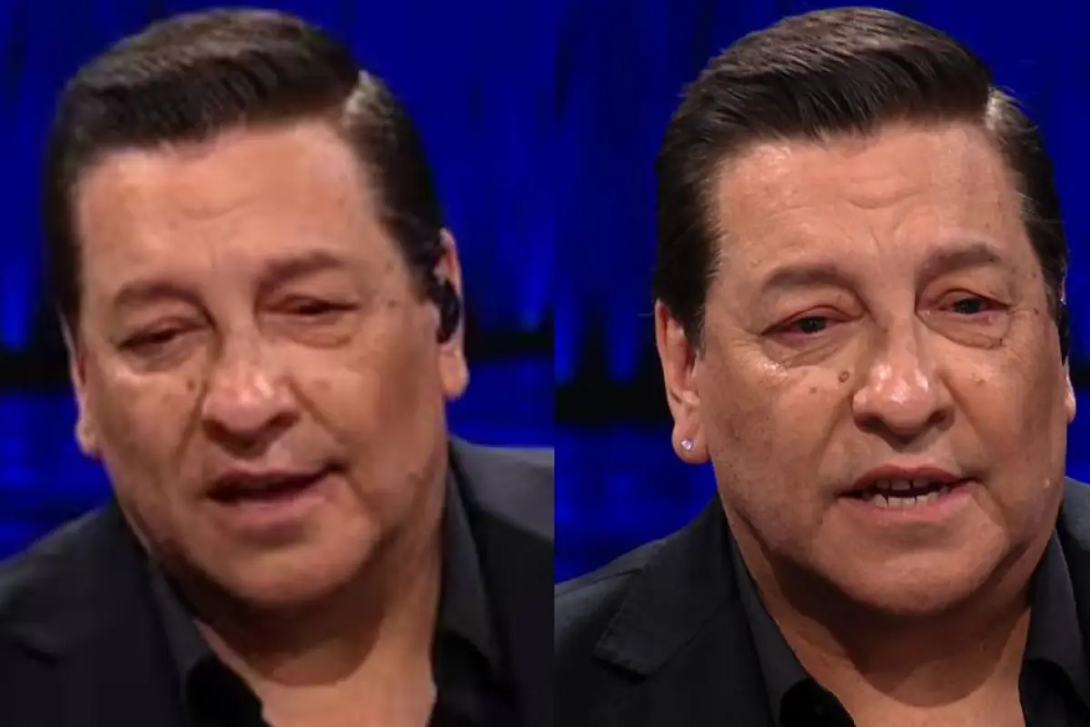 La emoción de Julio César Rodríguez en Primer Plano, Captura | CHV