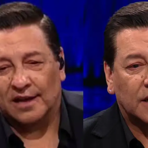 La emoción de Julio César Rodríguez en Primer Plano ,Captura | CHV