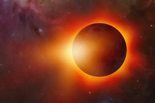 Eclipse solar anular ,Shutterstock