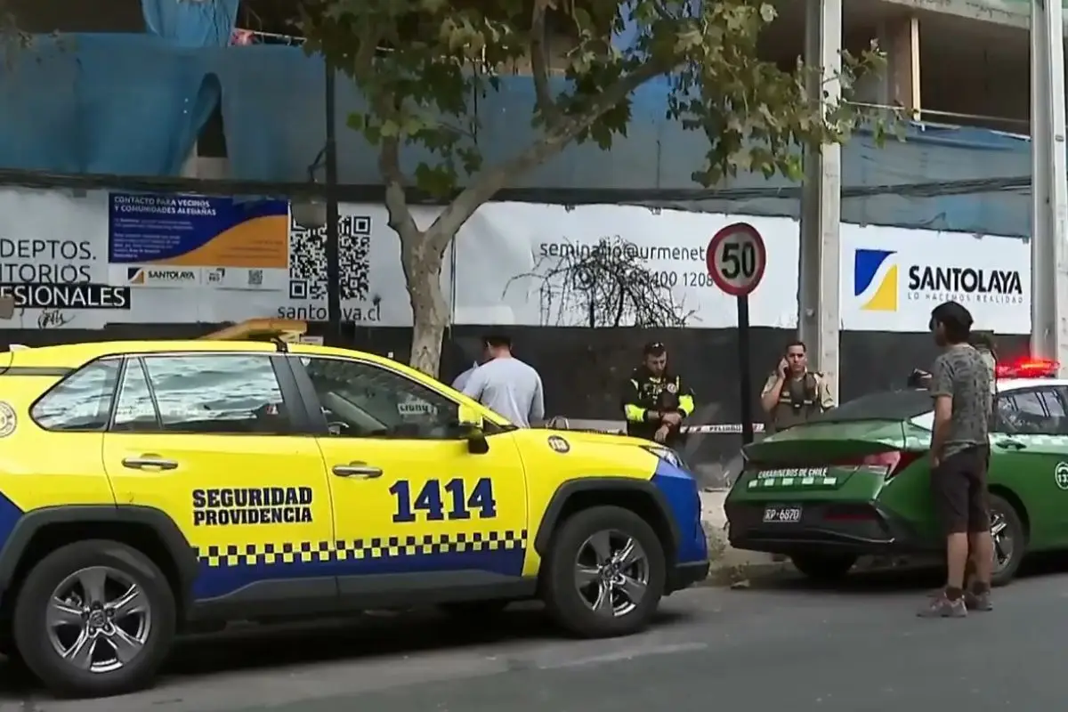 Violento hecho se produjo en la esquina de Seminario e Irarrazaval, Captura