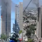 Incendio pudo ser visto desde varios puntos, red X