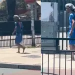 Paciente escapó con una sonda y en bata clínica, red X