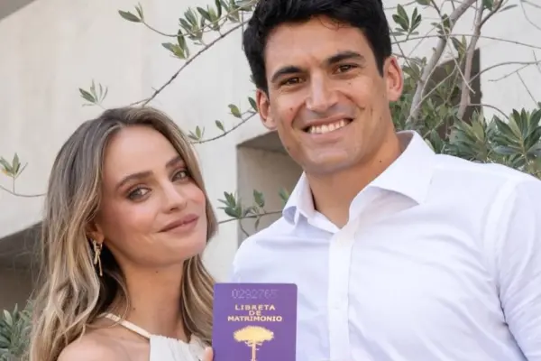 Así fue el matrimonio de Trinidad de la Noi y Esteban Grimalt ,Esteban Grimalt, Trinidad de la Noi | Instagram