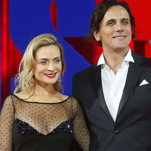 Nicole y Sergio Lagos tienen dos hijos en común ,red X