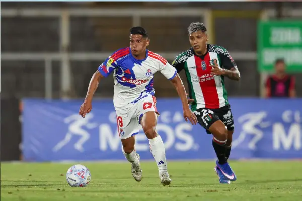 La U visita a Palestino en La Cisterna ,red X