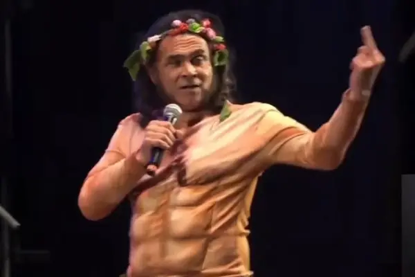 Arturo Ruiz-Tagle perdió la paciencia con el público ,Captura