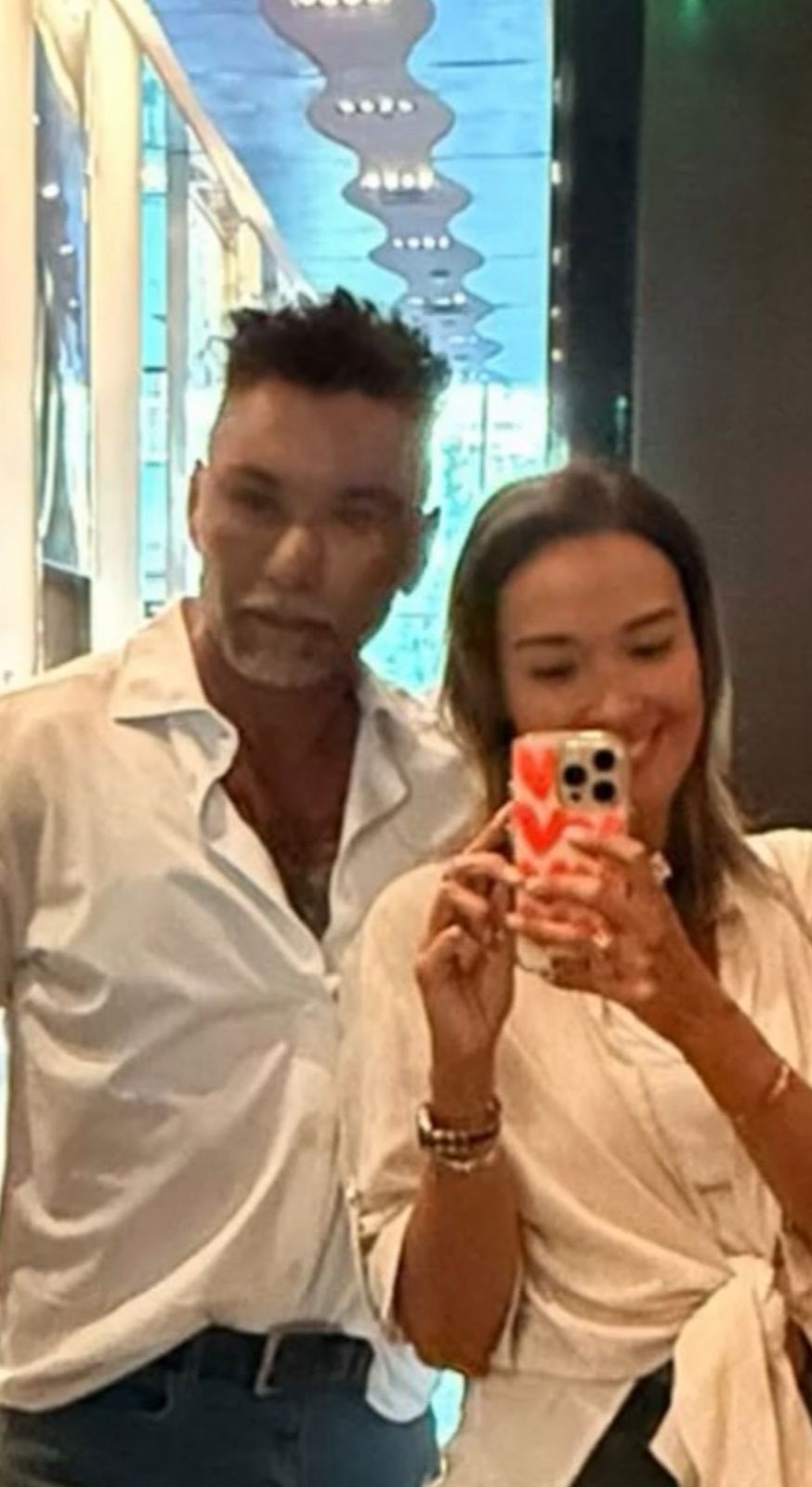 Marcelo Ríos junto a Tamara Cornejo - Captura de redes sociales