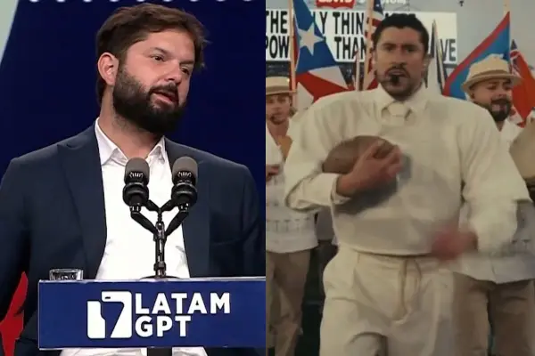 Gabriel Boric alabó el show de Bad Bunny ,Captura