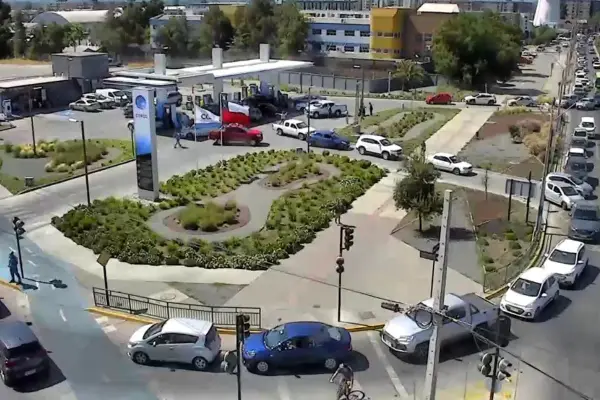 Bencina gratis en La Serena ,red X