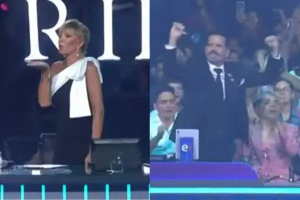 Raquel Argandoña y Vasco Moulian ,Captura de pantalla