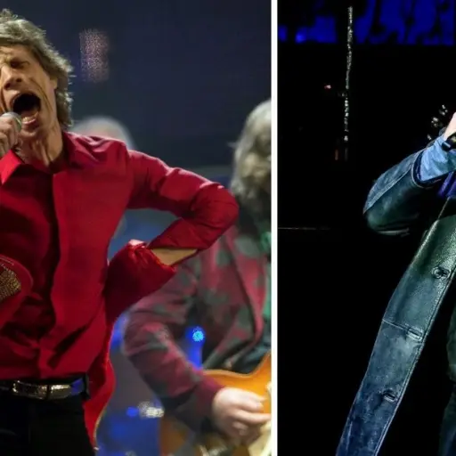Mick Jagger y Javier Milei ,Clarín