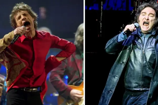 Mick Jagger y Javier Milei ,Clarín