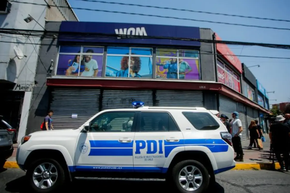 Asalto a sucursal WOM, CNN Chile