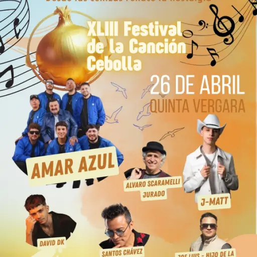 Parrilla Festival de la Canción Cebolla - Cedida