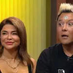 Antonella Ríos y Sergio Rojas, Captura de pantalla - La Cuarta