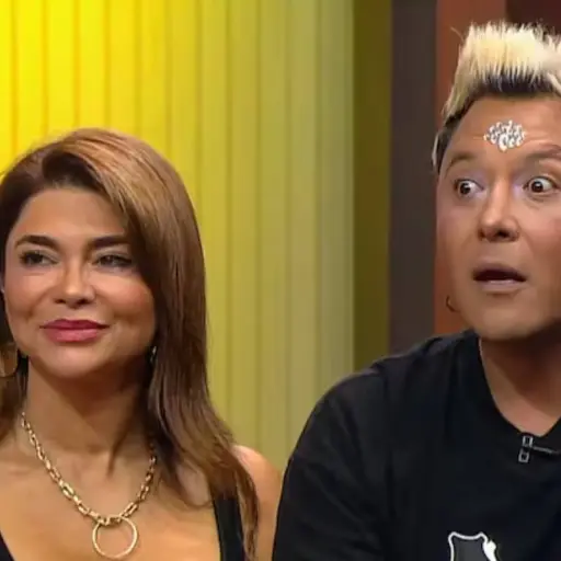 Antonella Ríos y Sergio Rojas ,Captura de pantalla - La Cuarta