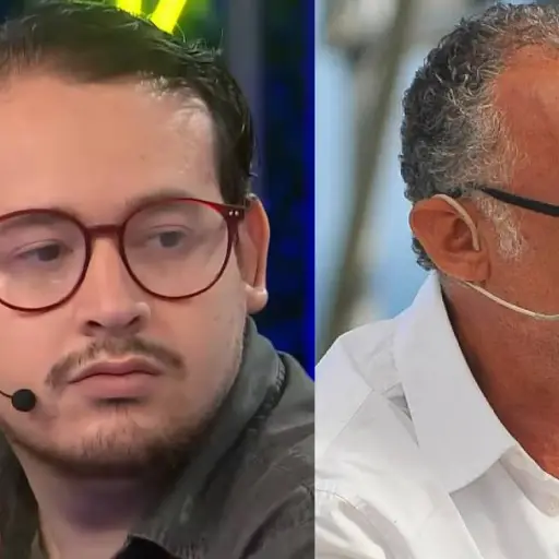 El tenso encuentro Mauricio Israel y su hijo Alexander ,Hay que decirlo | Referencial 