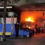 Incendio en La Vega Central, @precoalexandra