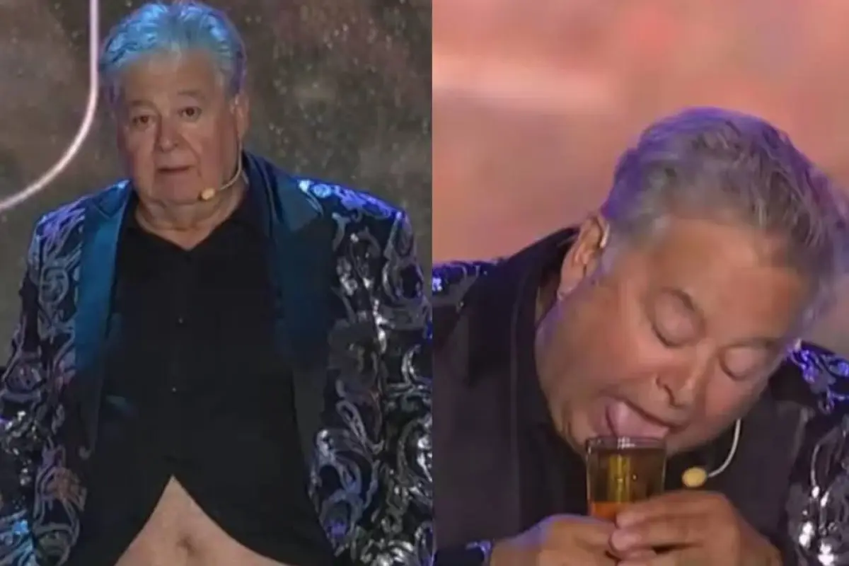 Ernesto Belloni en el Vibra Fest de Parral 2026, CHV | Captura