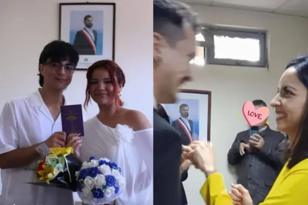 Matrimonios en el Registro Civil ,Captura