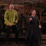 Neme bailando con Gloria Estefan en Viña 2026, Captura | Mega 