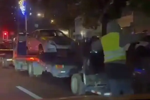 Retiro de autos en la Quinta Vergara ,Captura de pantalla