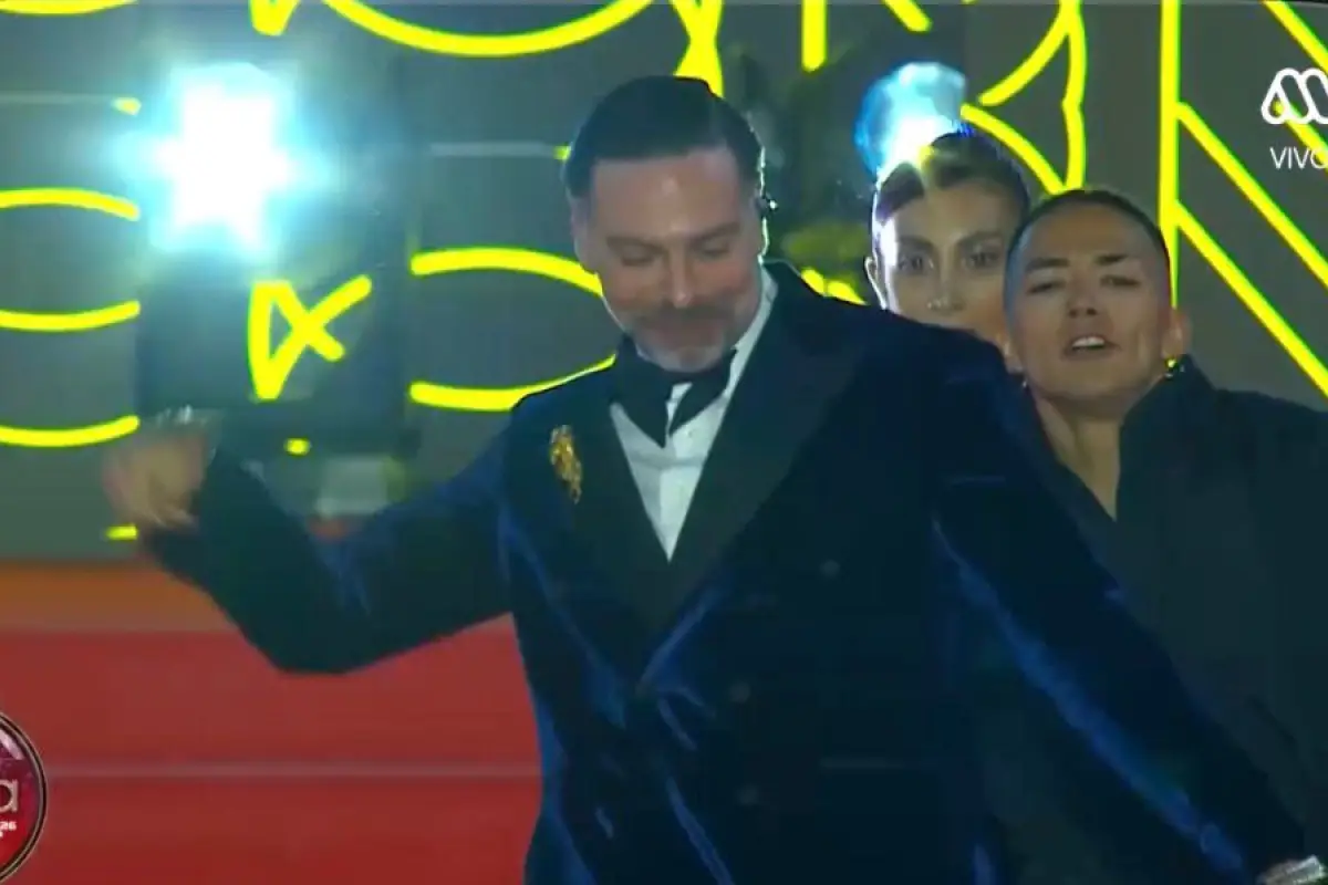 José Antonio Neme en la Gala de Viña 2026, Captura de pantalla